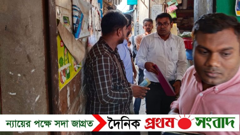 ঝিনাইগাতীতে পরিবেশ অধিদপ্তরের অভিযানে নিষিদ্ধ পলিথিন জব্দ