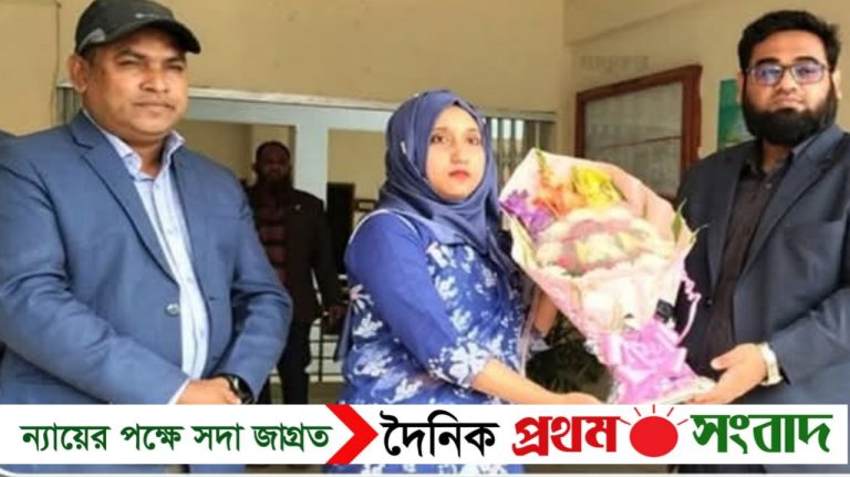 সুন্দরগঞ্জে নতুন উপজেলা নির্বাহী অফিসারের যোগদান