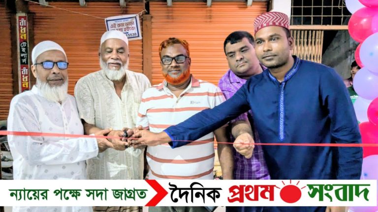 বকশীগঞ্জে এজে আর পার্সেল এন্ড কুরিয়ার সার্ভিসের নতুন শাখা উদ্বোধন