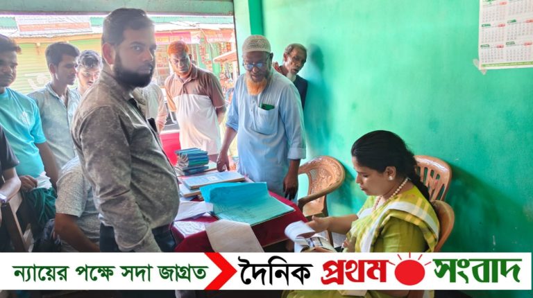 ‌শ্রীবরদীর কর্ণজোড়ায় ভ্রাম্যমান আদালতের অভিযান, সার ডিলারকে অর্থদণ্ড প্রদান